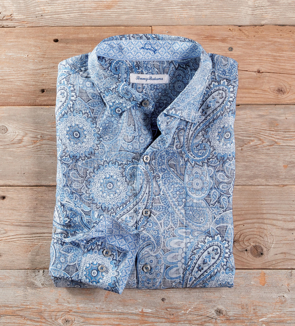 tommy bahama dress shirts Tommy Bahama Blue Seas Shirt
