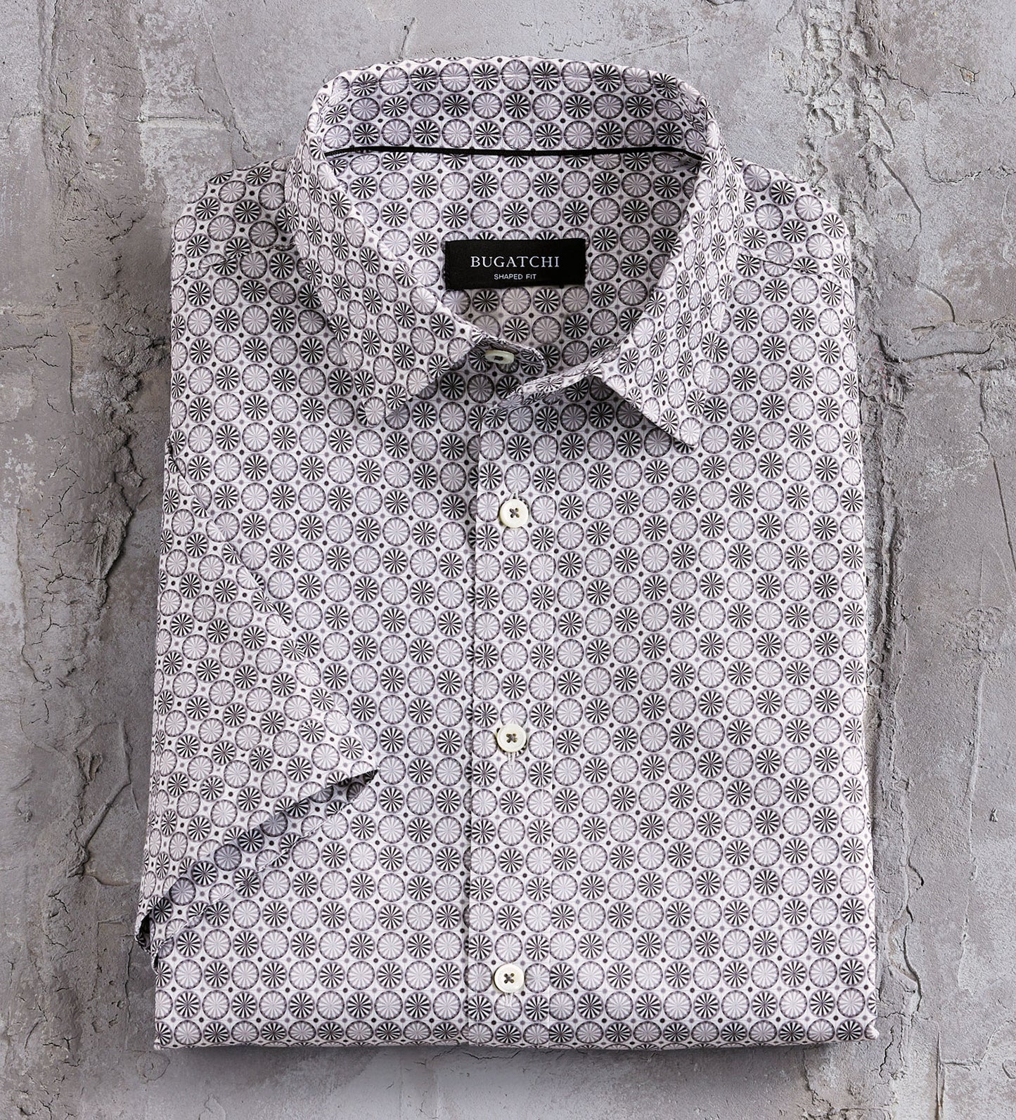 Bugatchi Pinwheel Pattern Shirt