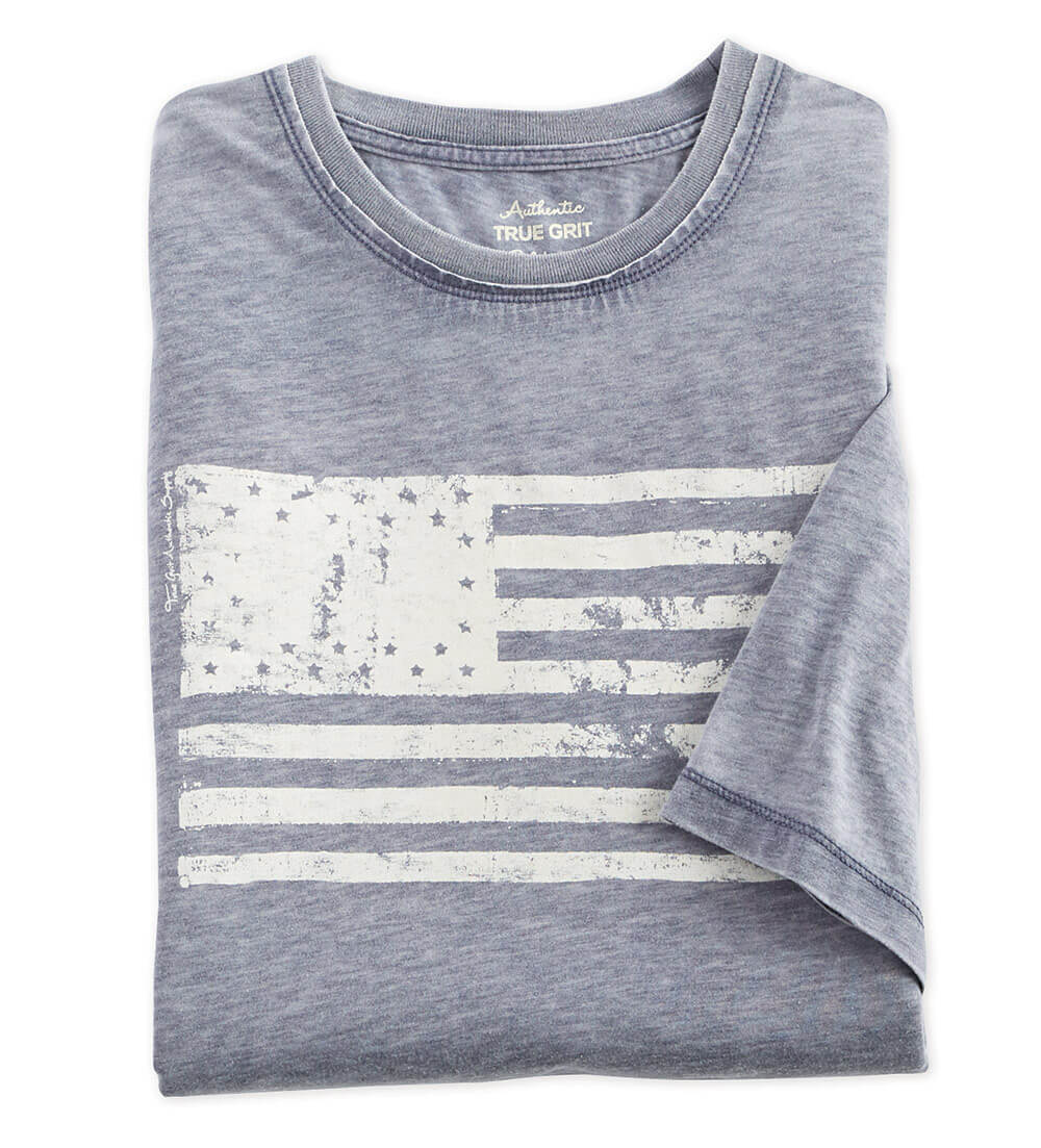 Lucky Brand Short-Sleeve USA Flag T-Shirt | Dillard's