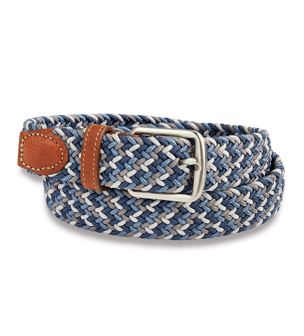 Woven Blue Marine Belt by Billy Belt – The Perfect Provenance