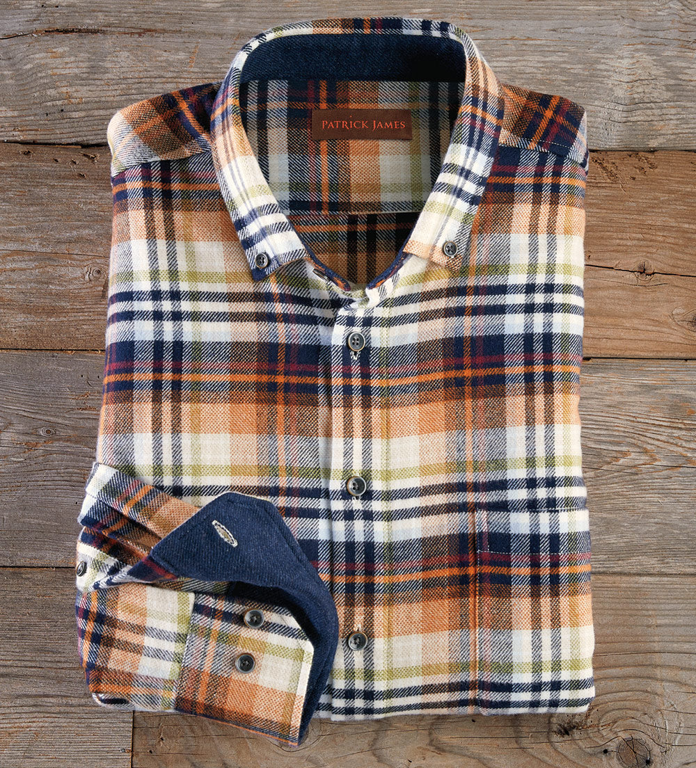 James Tartan Plaid Cotton Flannel