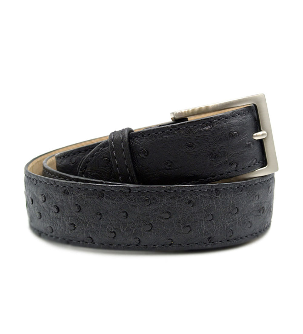 Genuine Ostrich Leather Belt