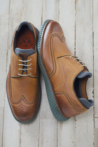 Martin Dingman Countryaire Water Buffalo Wingtip Shoe