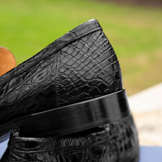 ROMA Crocodile Penny Loafer