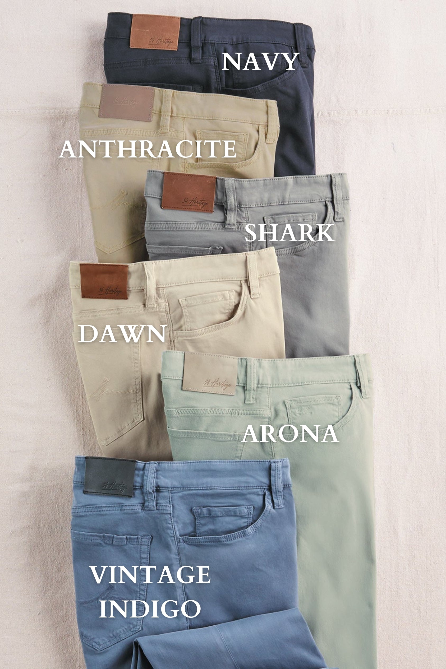 34 Heritage Charisma Twill Jeans – Patrick James - Main Image