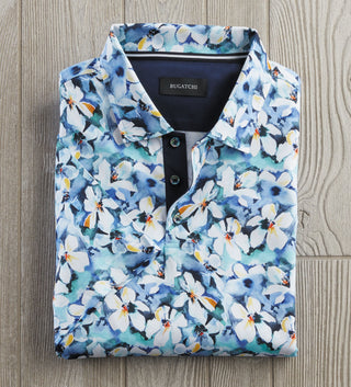 Bugatchi Hendrix Floral Polo