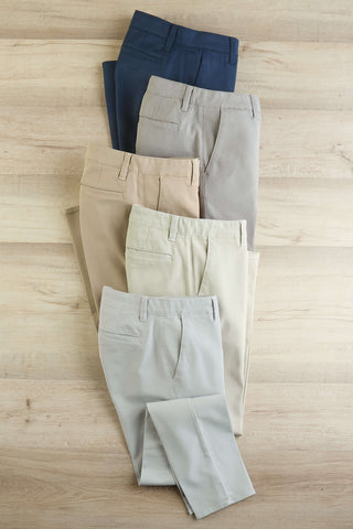 34 Heritage Performance Flat Front Pants