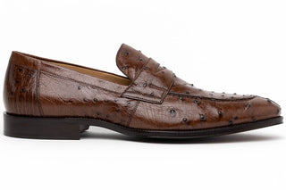 ROMA Ostrich Quill Penny Loafer