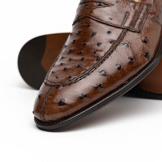 ROMA Ostrich Quill Penny Loafer
