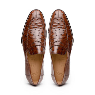 ROMA Ostrich Quill Penny Loafer
