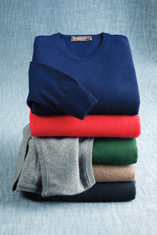 Reserve Cashmere V-Neck Sweater