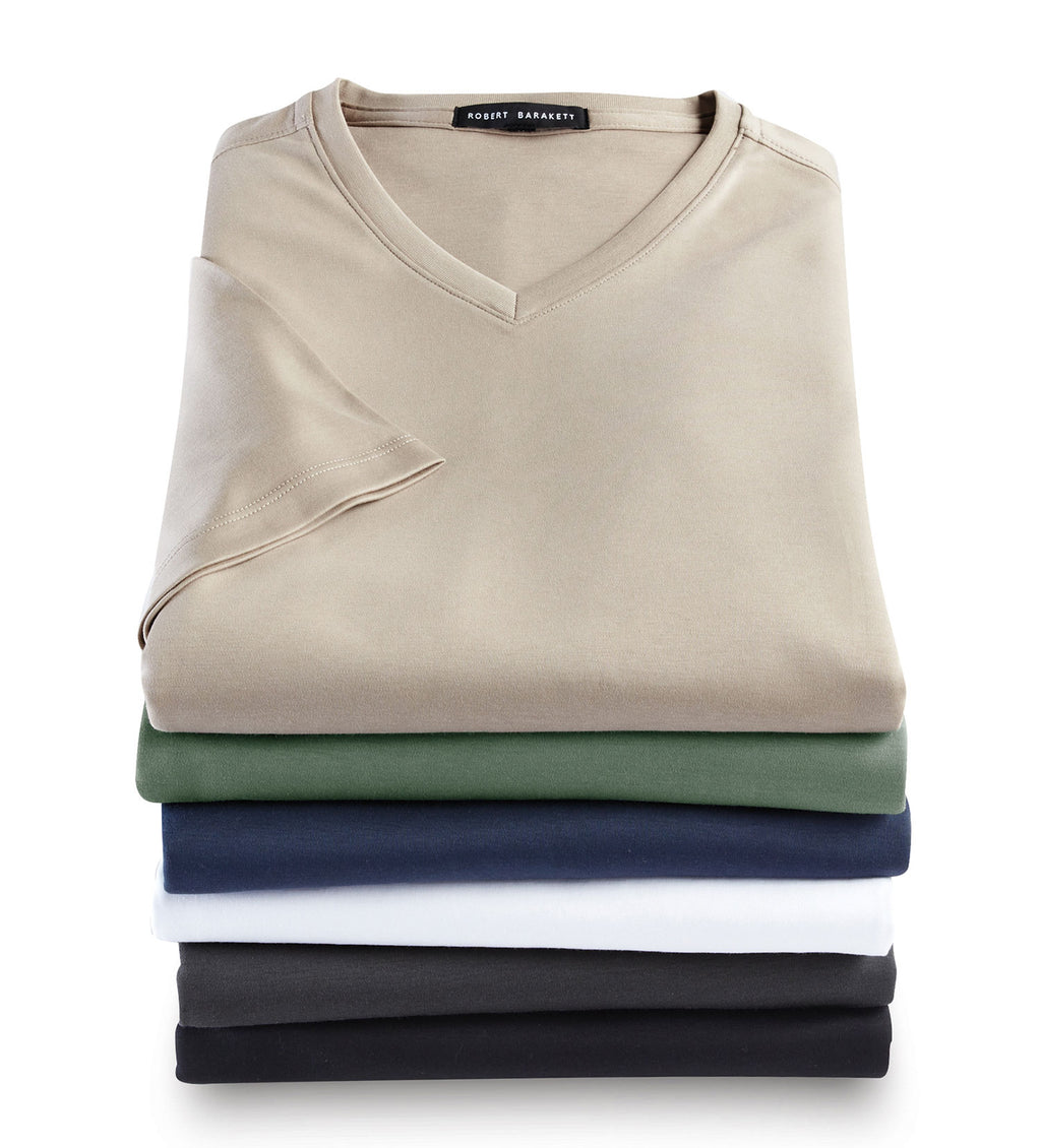 Robert Barakett Georgia V-Neck Short Sleeve Tee Shirt – Patrick James