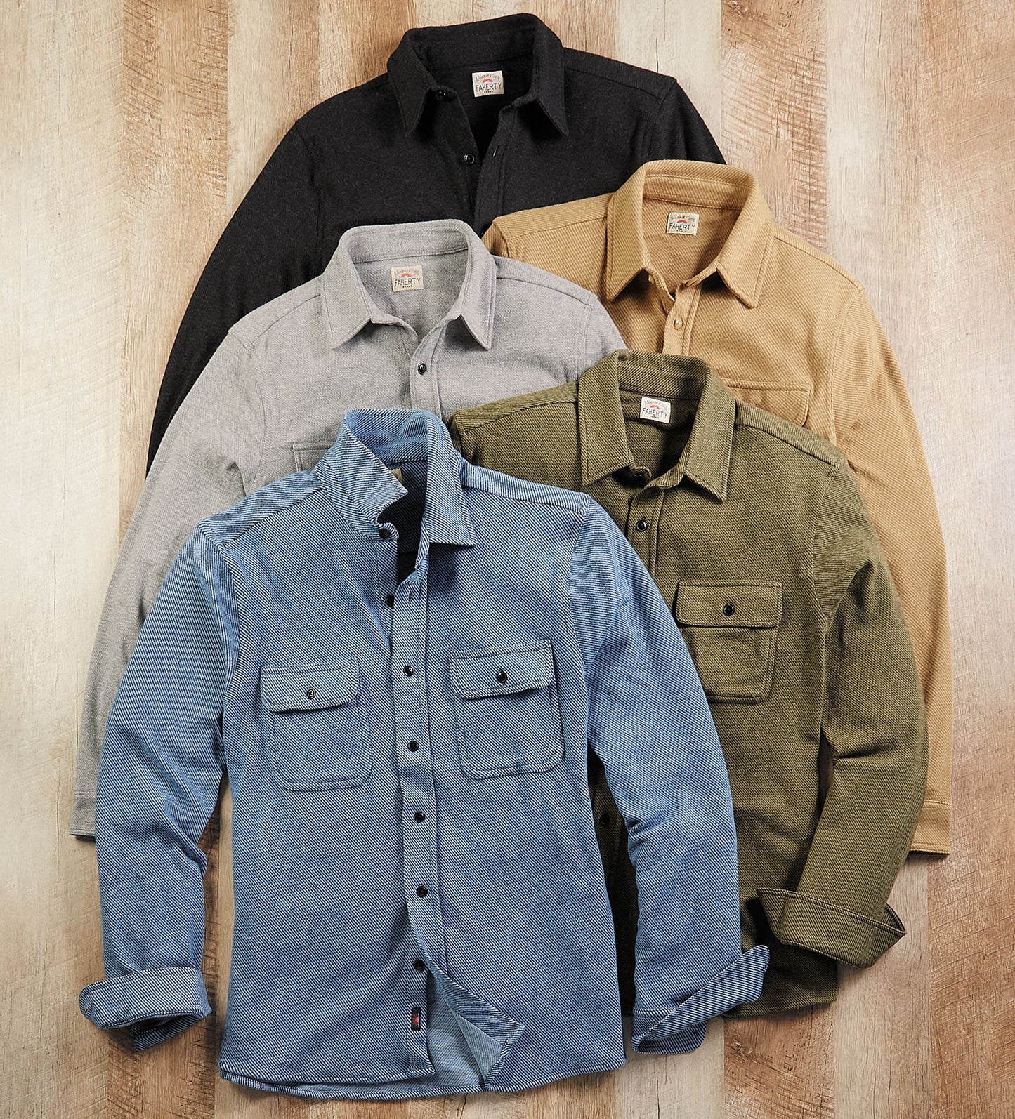 Faherty Legend Sweater Shirt – Patrick James