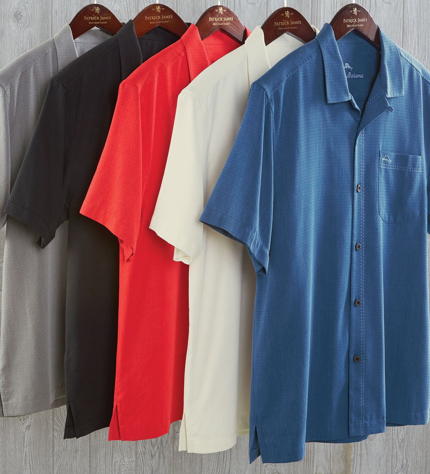 Tommy Bahama Men's Coastal Breeze Check Shirt - Size M, Dockside Blue