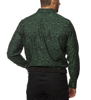 black and green dress shirt Black and Dark Green Shirts