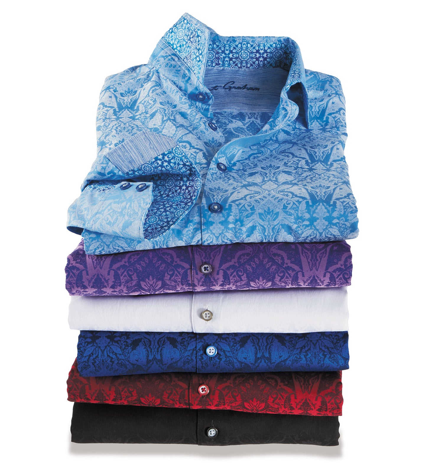 Robert Graham Highland Long Sleeve Jacquard Shirt