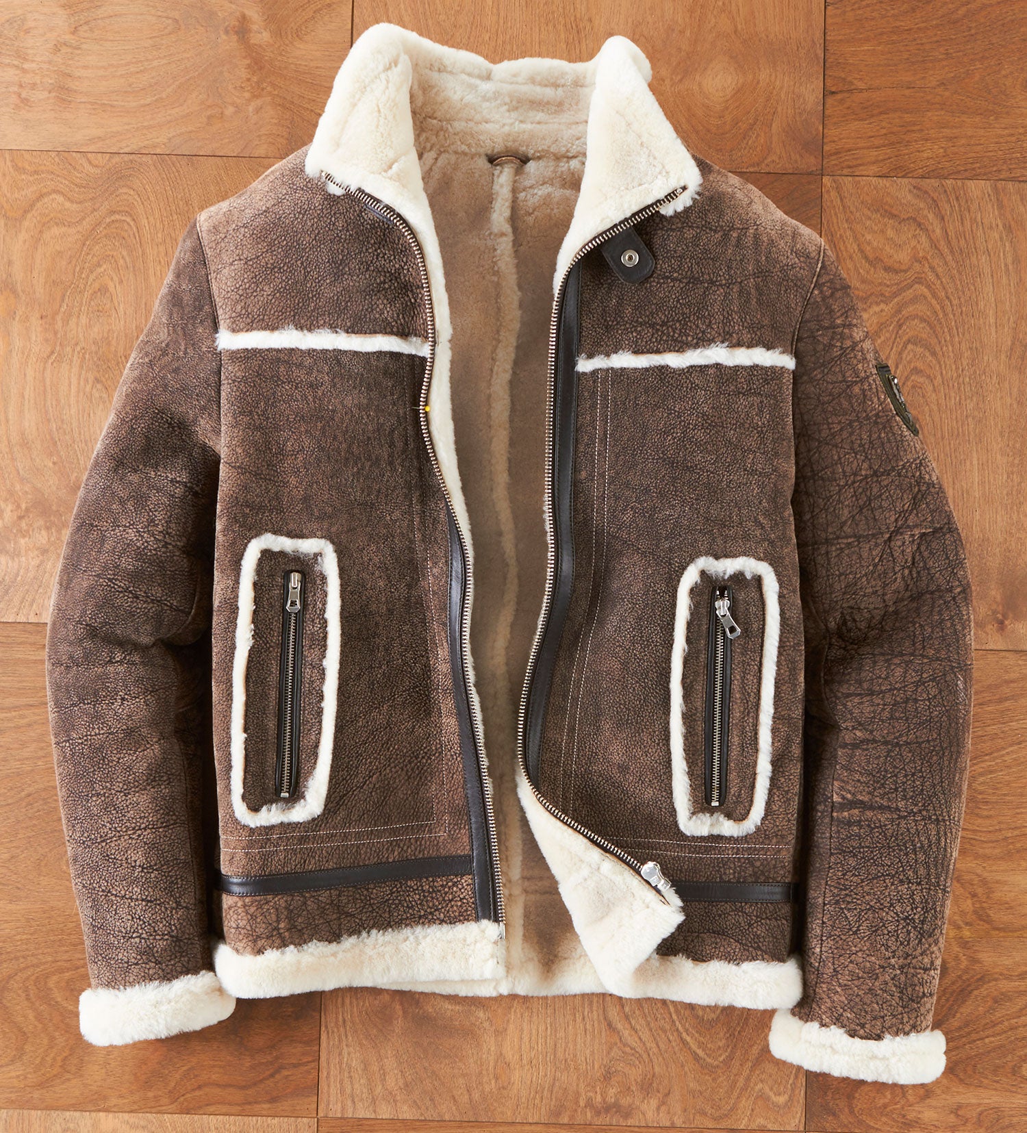 Patrick James Shearling Bomber