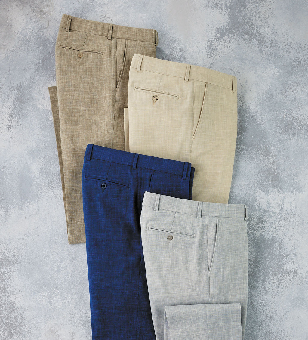 Reserve Linen-Look Performance Slacks – Patrick James