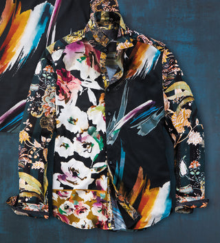 Robert Graham Savoy Abstract Shirt