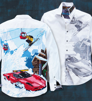 Robert Graham What A Trip Skiing Shirt