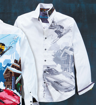 Robert Graham What A Trip Skiing Shirt