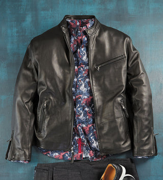 Robert Graham Kilburn Leather Jacket