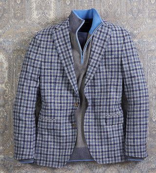 Patrick James Check Sport Coat