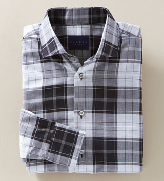 Calder Carmel Melange Plaid Shirt