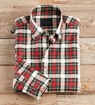 Calder Carmel Long Sleeve Plaid Button Down Shirt