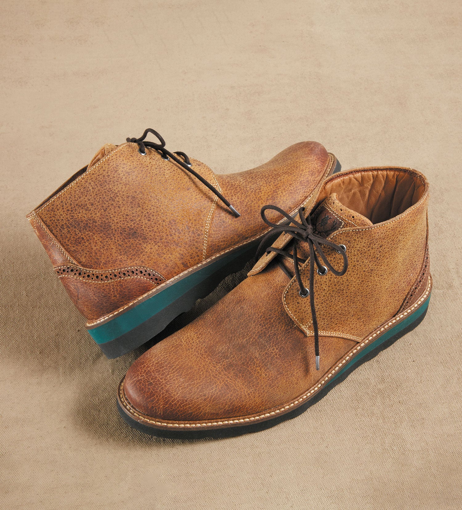 Blue chukkas hotsell