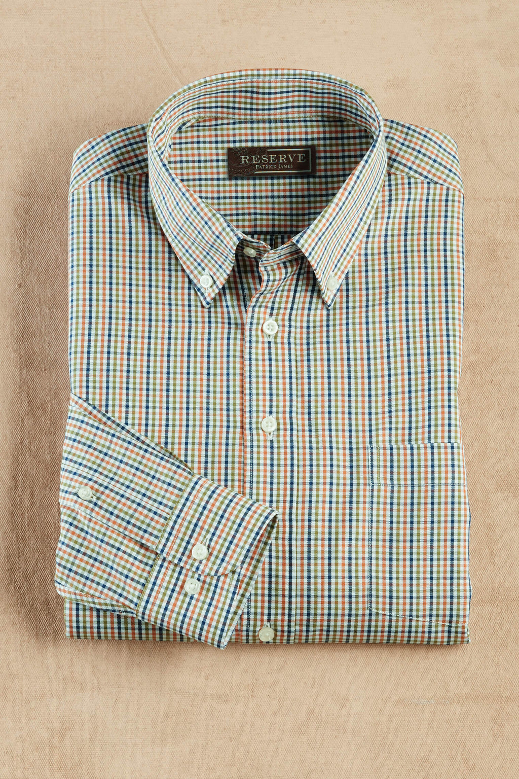 Reserve Long Sleeve Button Down Mini Check Shirt – Patrick James
