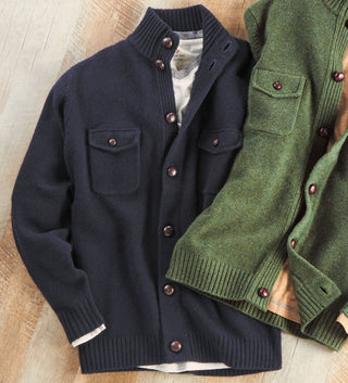 Reserve Fitzgerald Cardigan - Navy