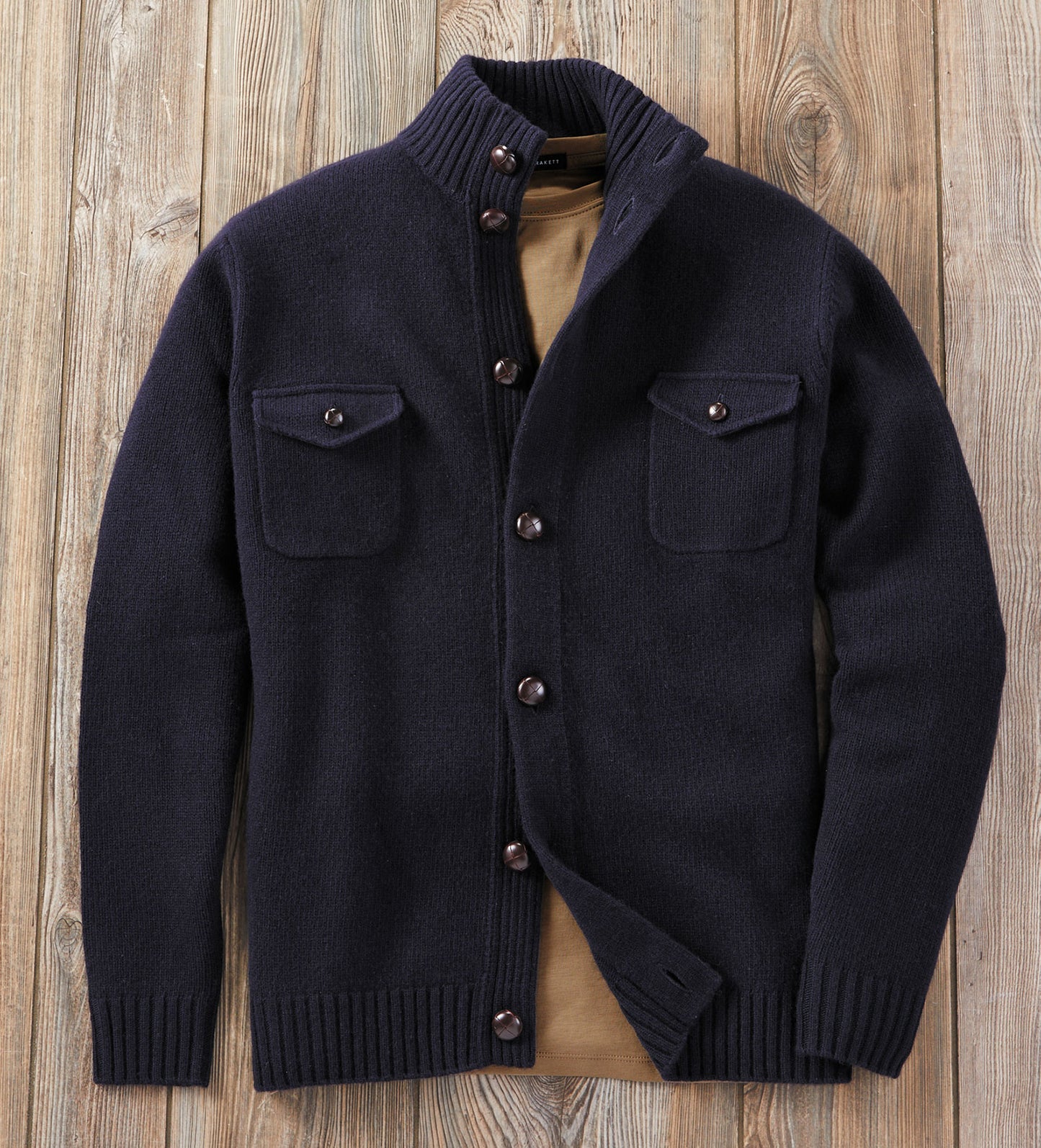 Reserve Fitzgerald Cardigan - Navy