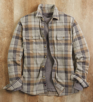 Faherty Plaid Legend Sweater Shirt