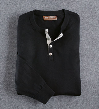 Reserve Cashmere Henley Sweater