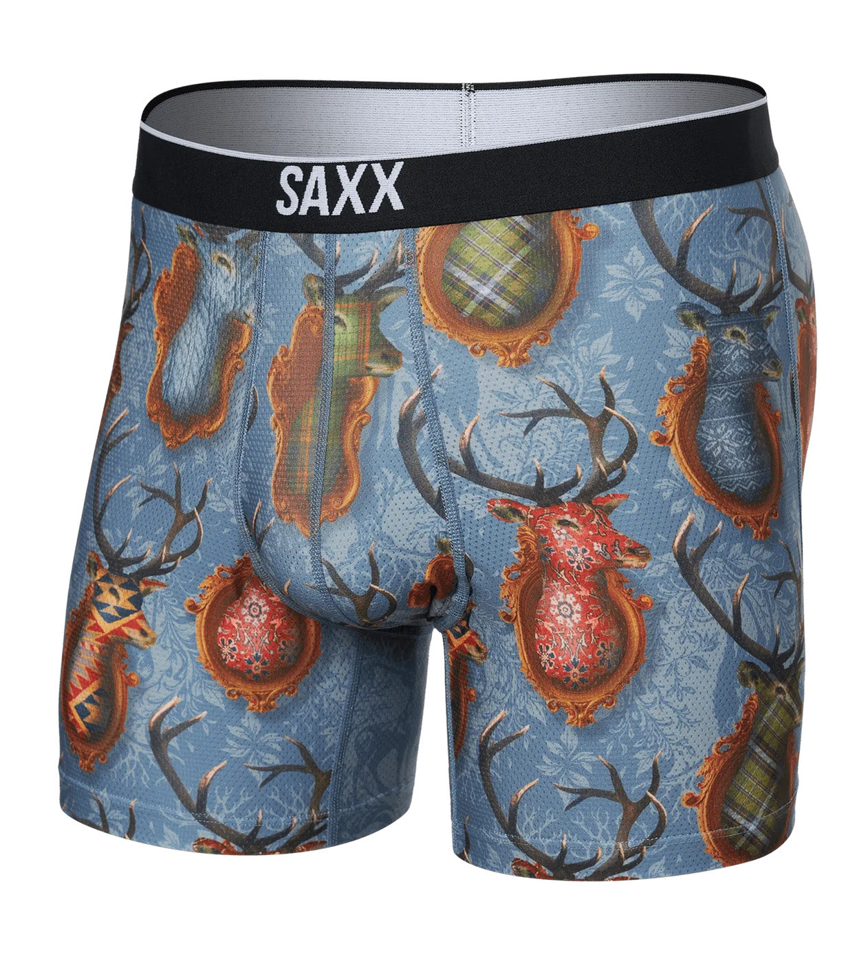 SAXX Mr. Deer Face Volt Boxer Briefs