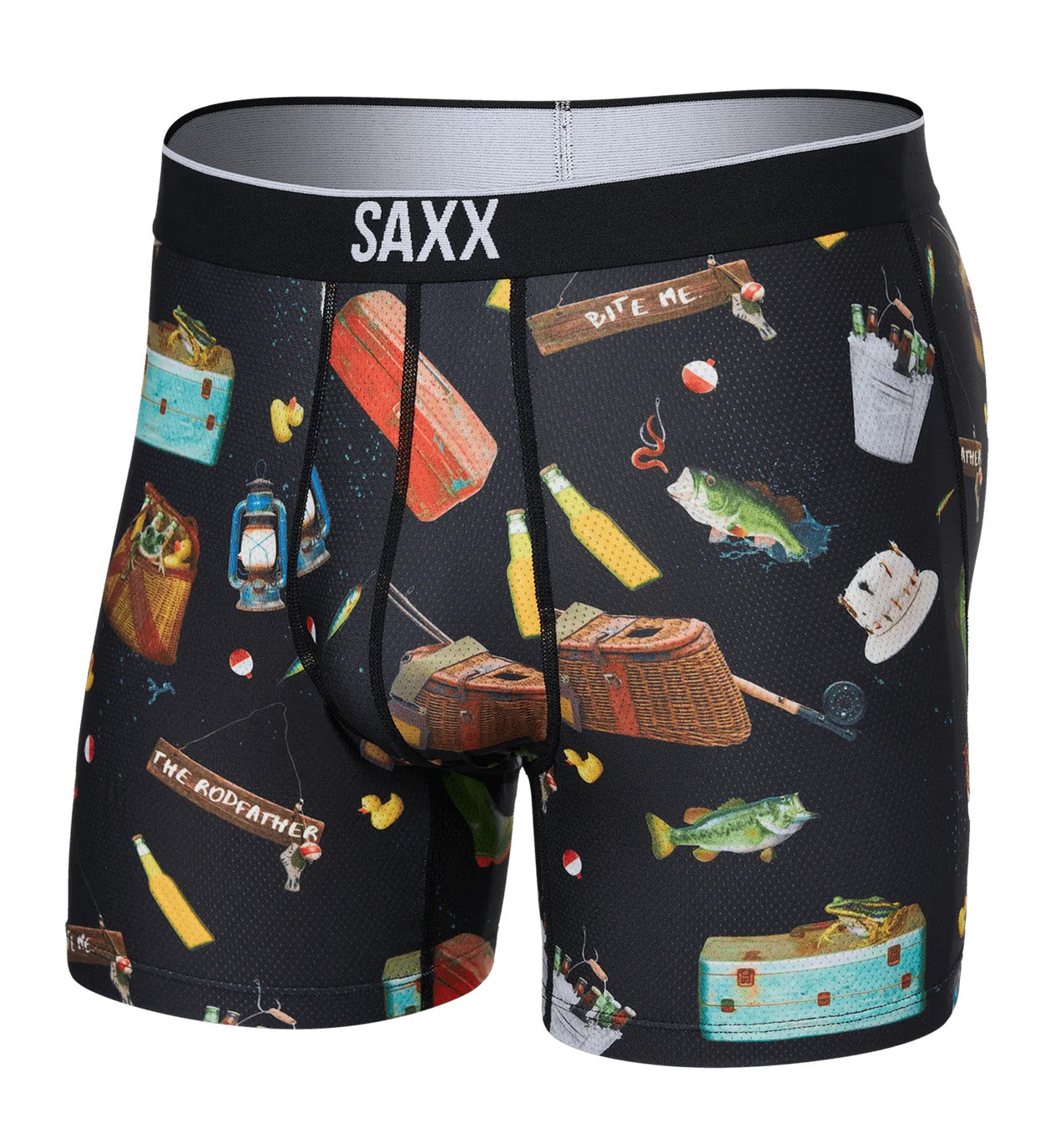 SAXX Catch Phrases Volt Boxer Briefs