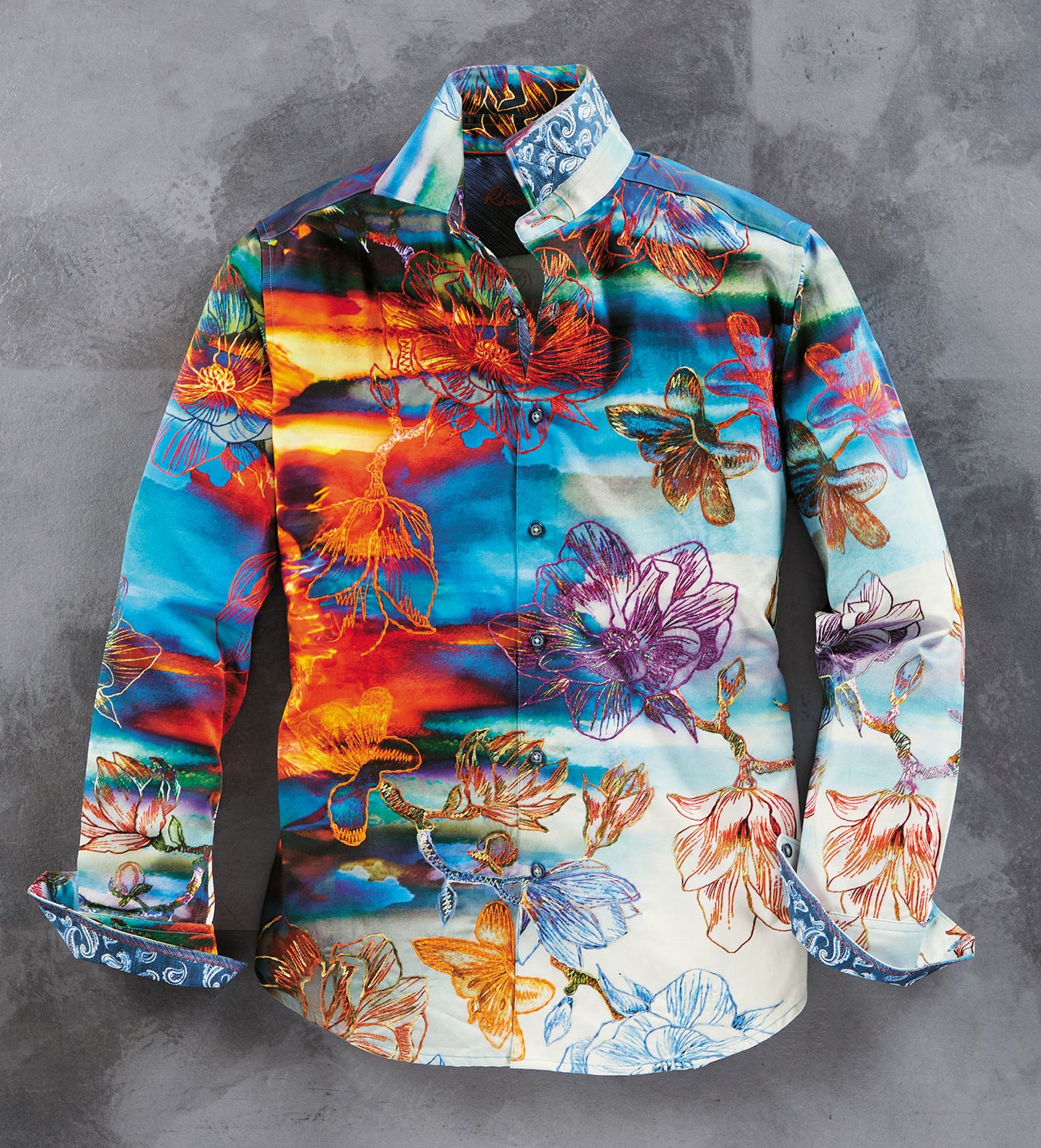 Robert Graham Inverness Embroidered Shirt