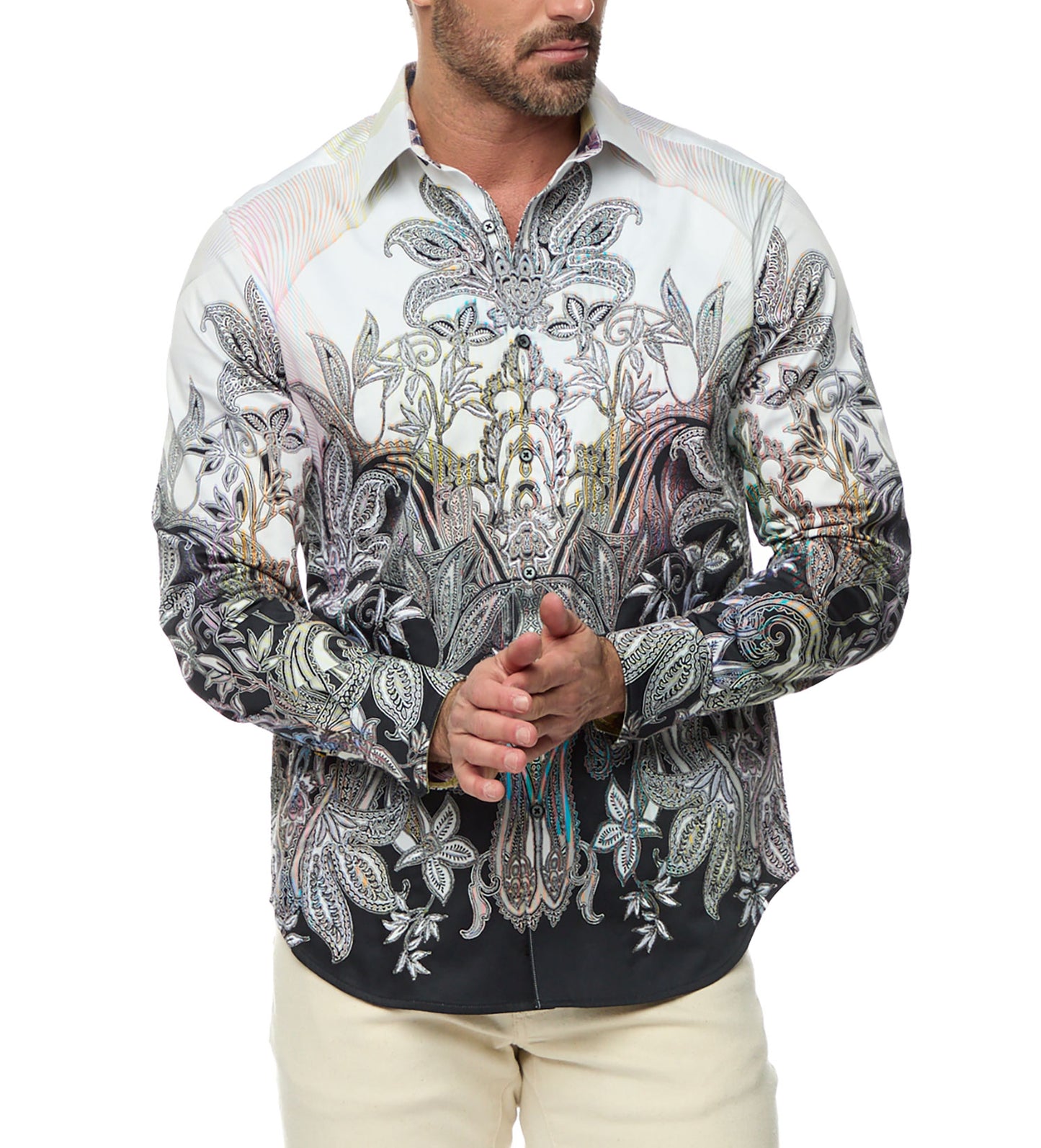 Robert Graham Kincade Embroidered Shirt