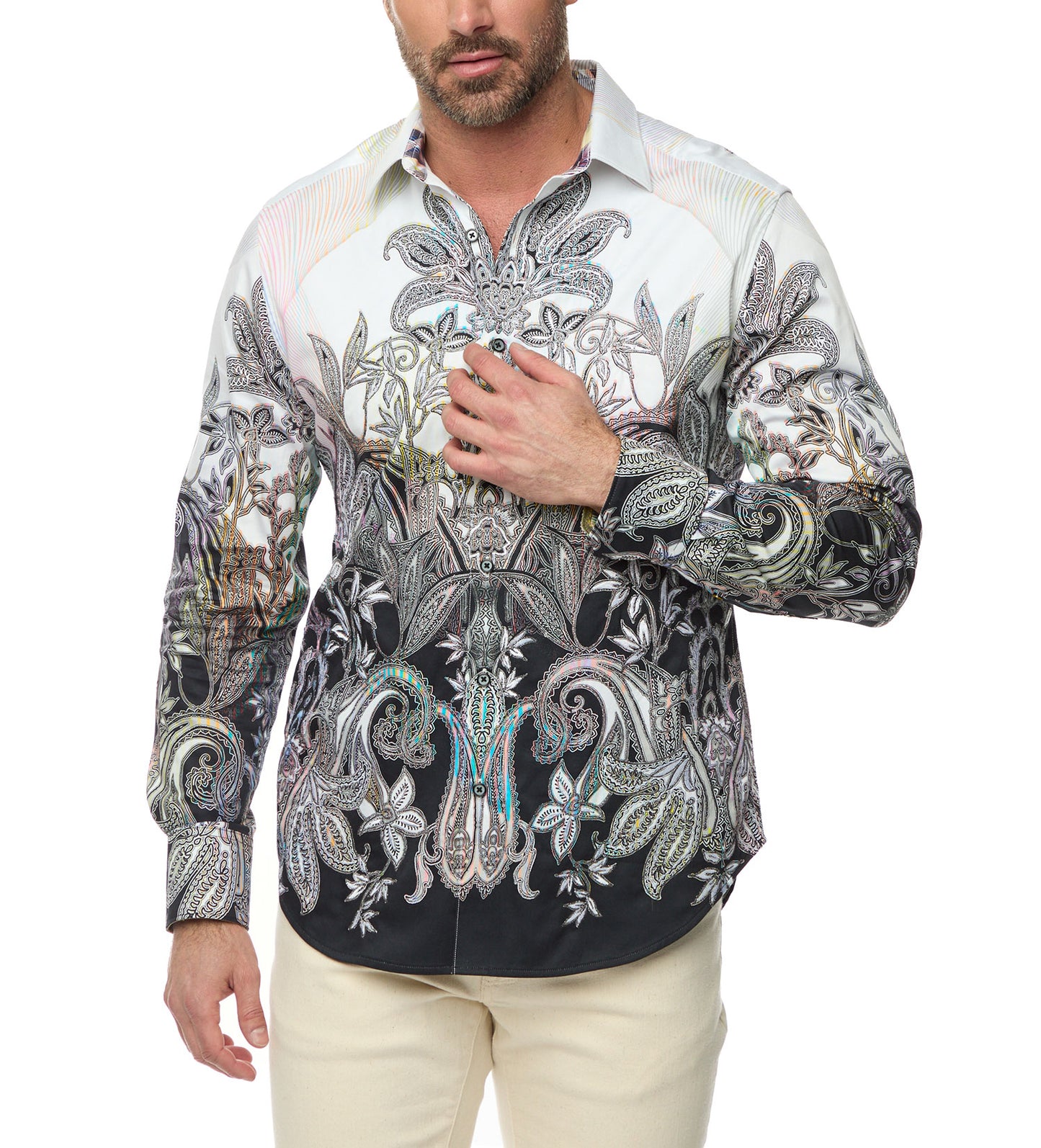 Robert Graham Kincade Embroidered Shirt