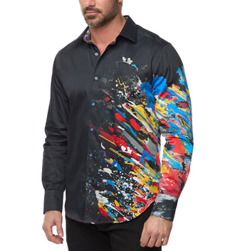 Robert Graham Knightsbridge Motorcross Embroidered Shirt