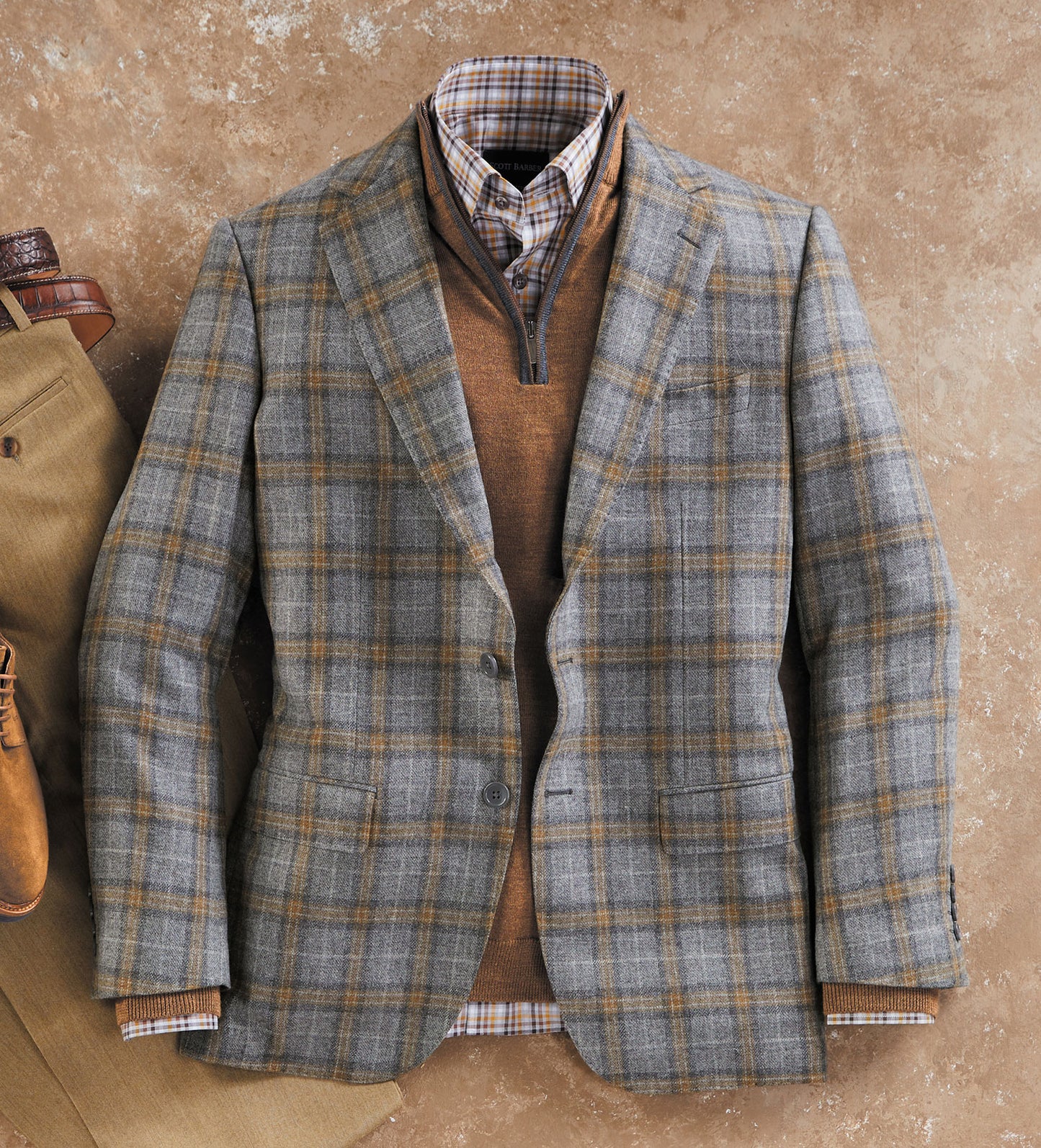 Patrick James Windowpane Sport Coat