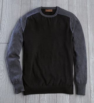 Reserve Johnstone Saddle-Shoulder Sweater