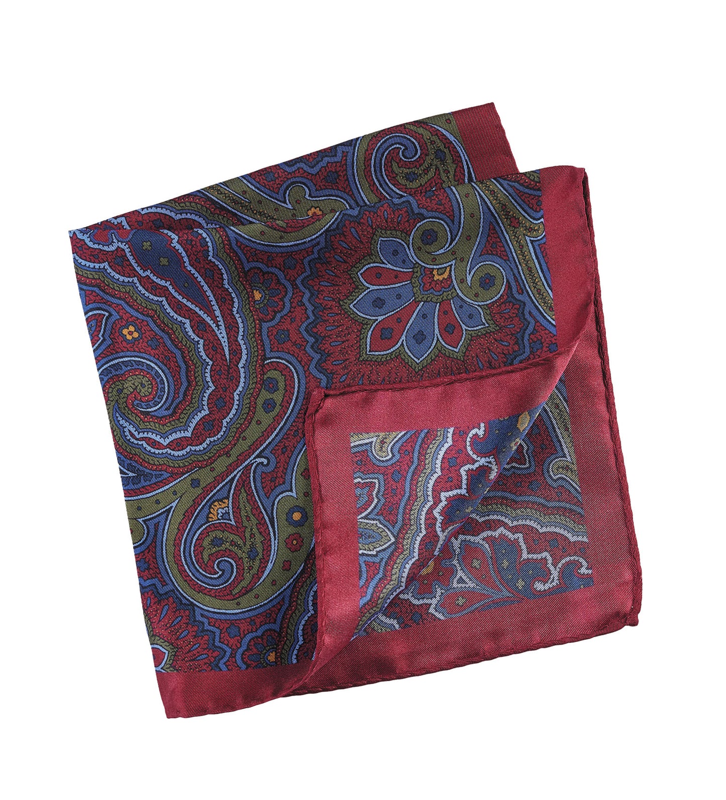 Amanda Christensen Paisley Pocket Square