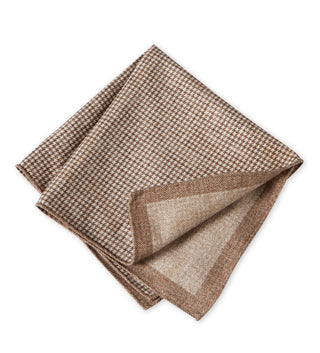 Amanda Christensen Houndstooth Pocket Square