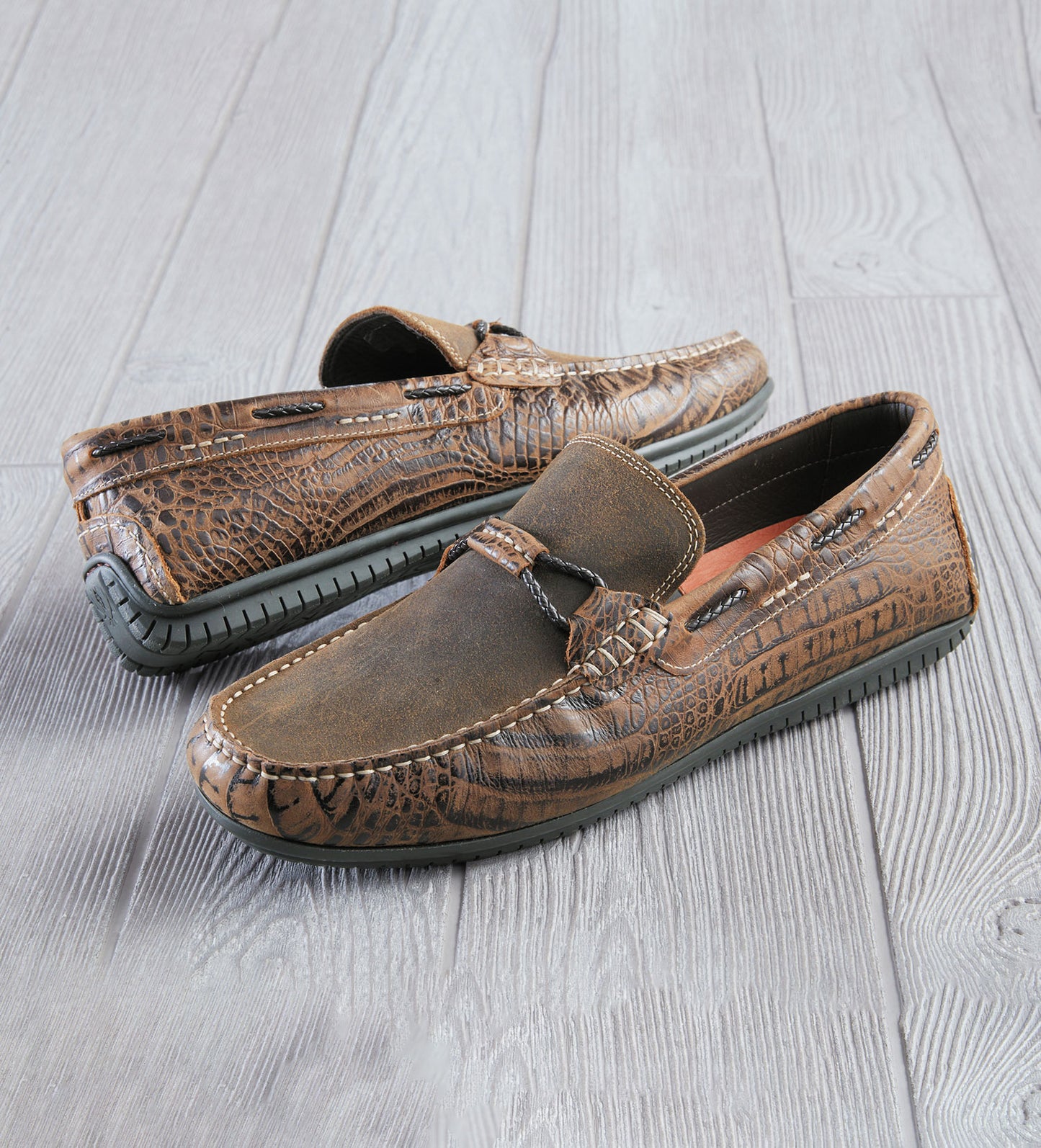 Martin Dingman Bermuda Braid Loafers