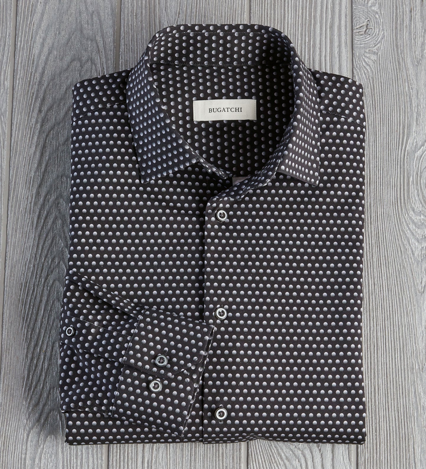 Bugatchi Ombre Dot Shirt