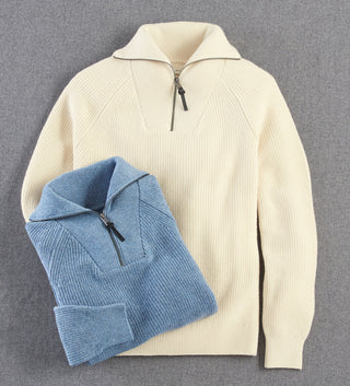 Bugatchi Quarter-Zip Sweater