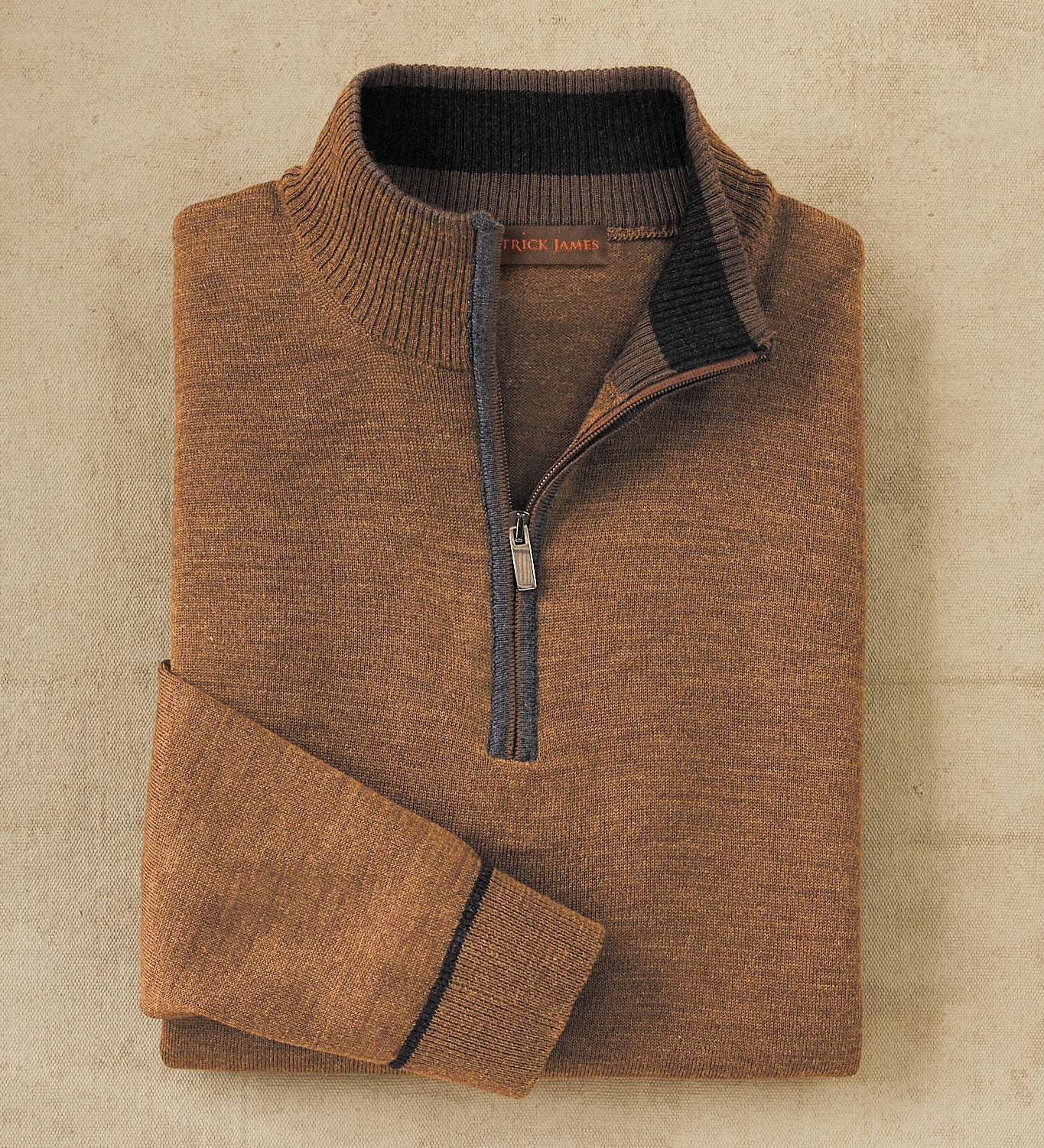 Patrick James Quarter-Zip Sweater