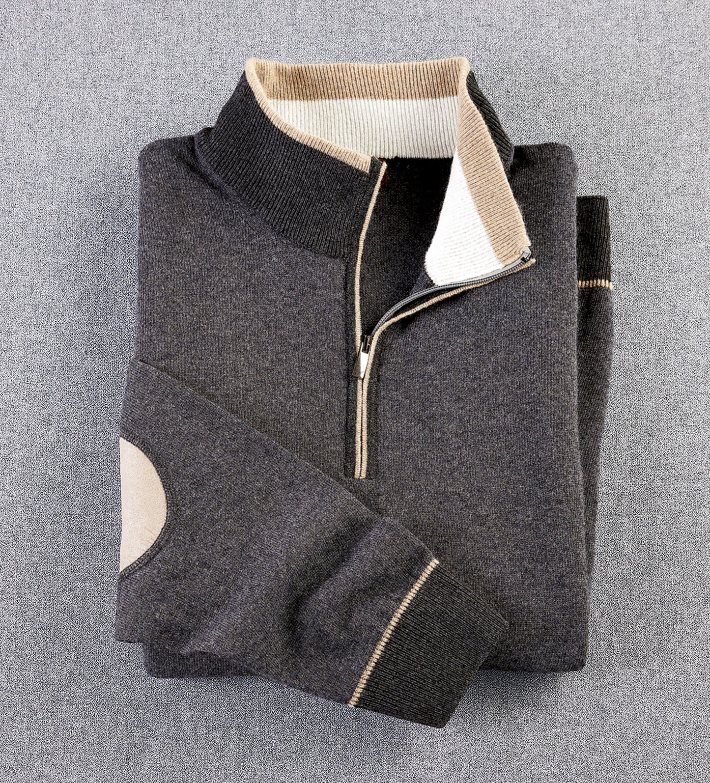 Patrick James Quarter-Zip Sweater